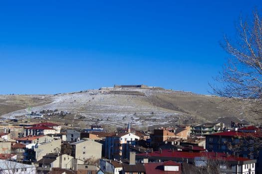 Palandöken’e karla gelen görsel güzelliği