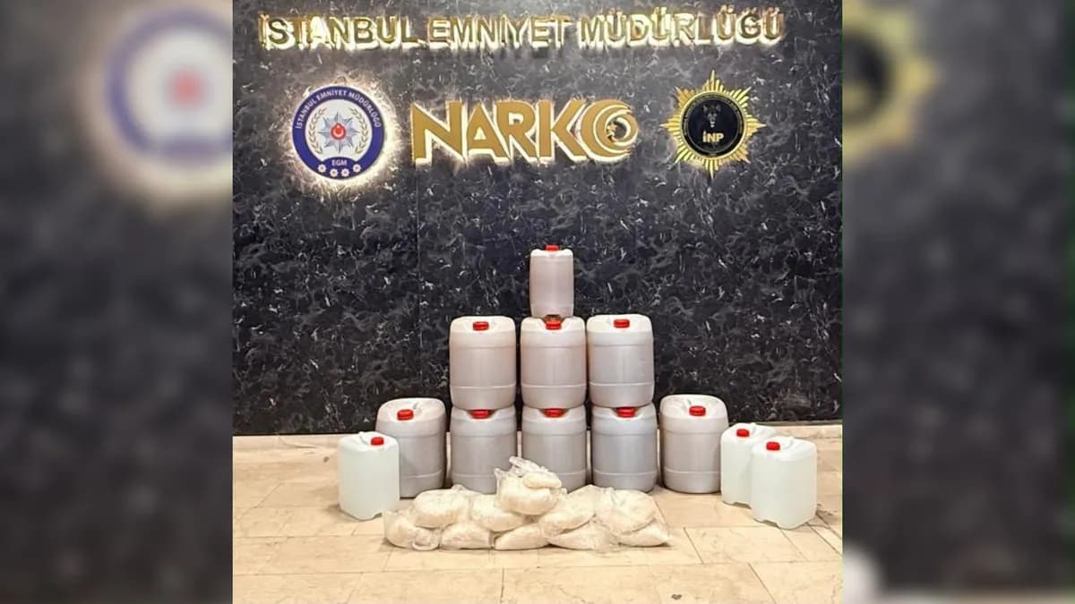 Esenyurt'ta Büyük Uyuşturucu Operasyonu: 272 Kilo Metamfetamin Ele Geçirildi