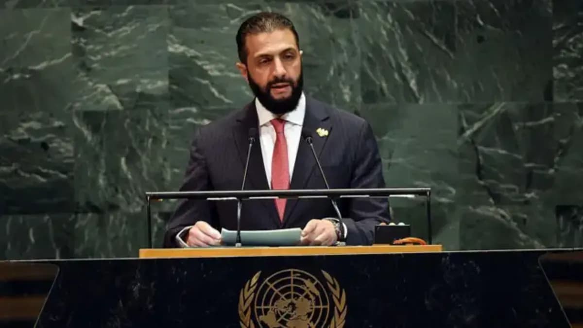 Şara'dan BM Genel Kurulu'nda İsrail'e rest: Golan Tepeleri bizde kalmaya devam edecek