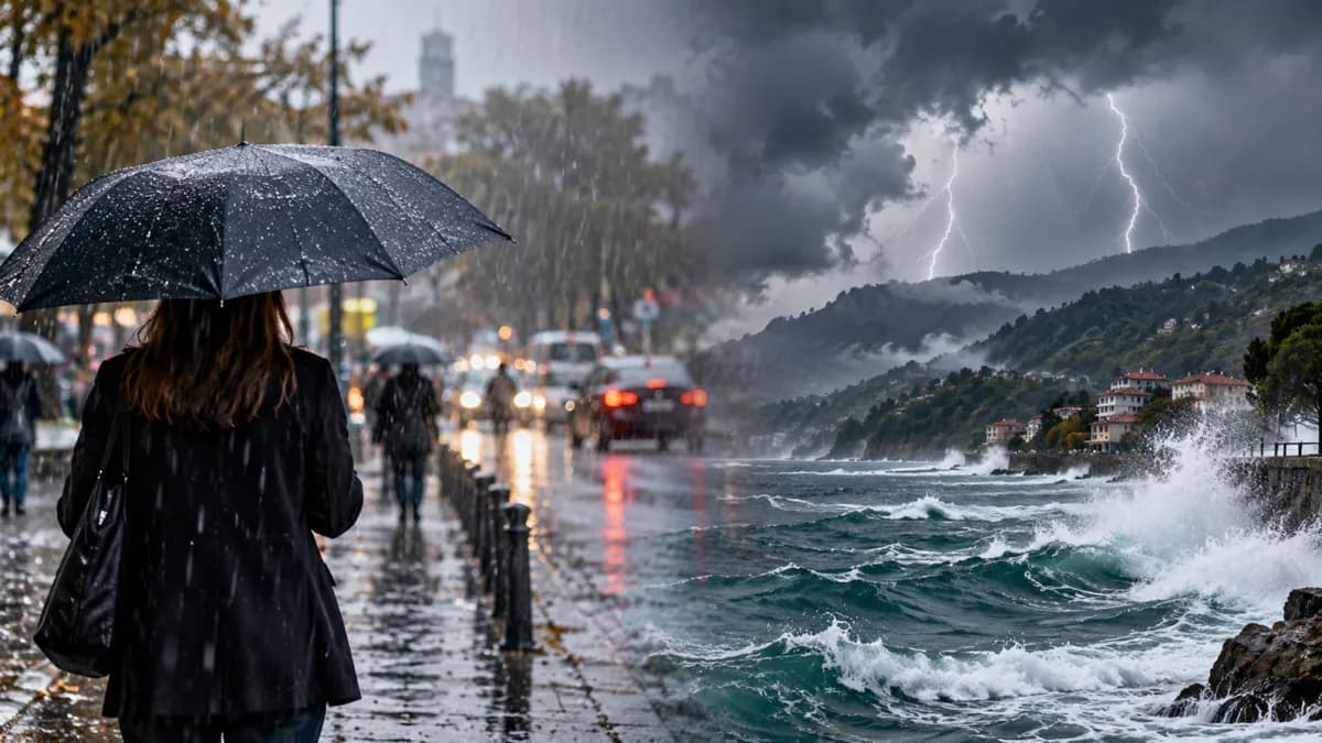 Termometreler düşüyor, yağışlar kuvvetleniyor! Doğu Akdeniz ve Karadeniz için kritik uyarı