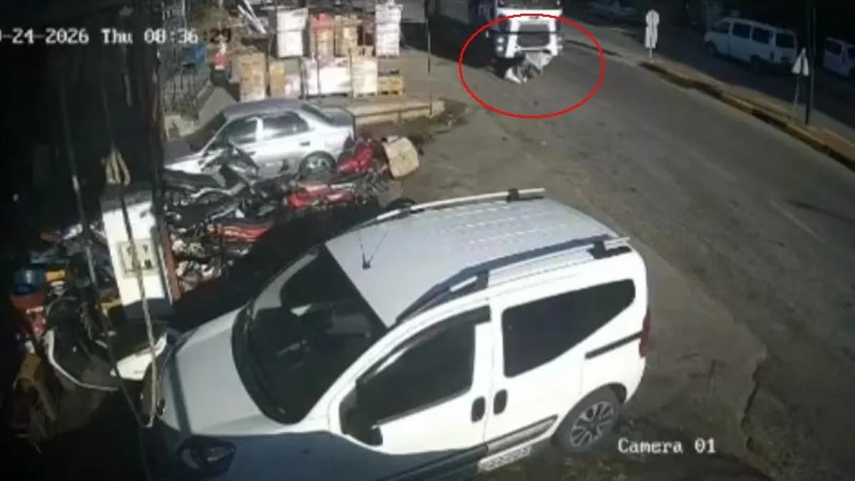 Çöp kamyonunun altında can verdi! Hurda toplayıcısının feci ölümü kamerada